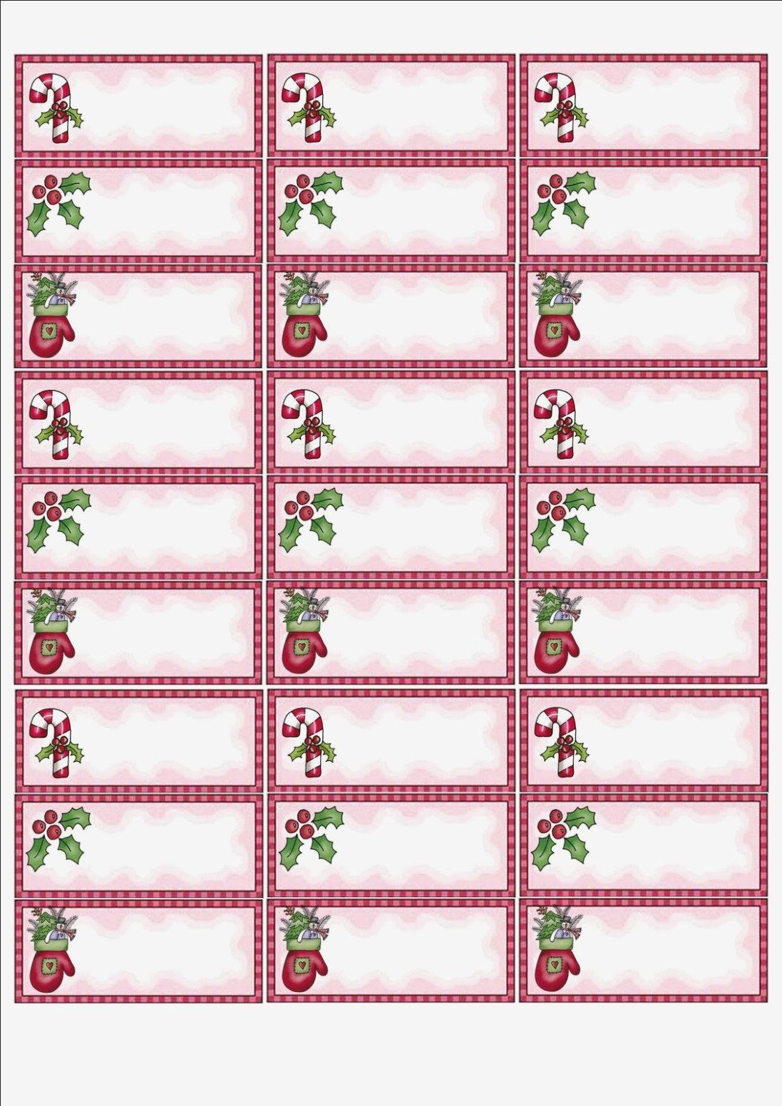 free printable address labels templates