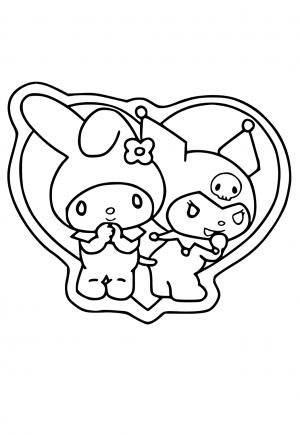sanrio coloring pages free