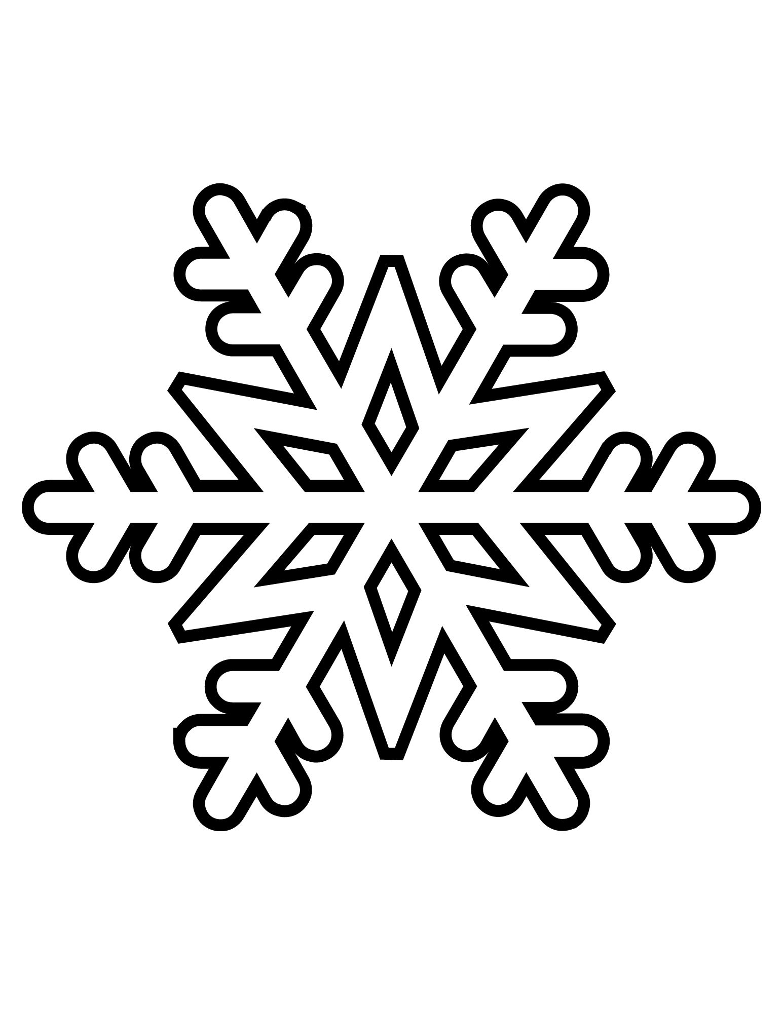 free printable snowflake patterns pdf
