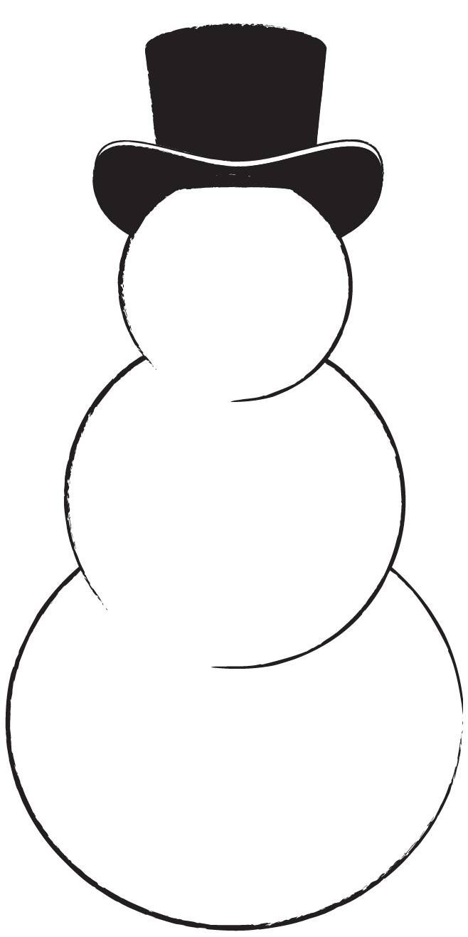 free snowman patterns printable