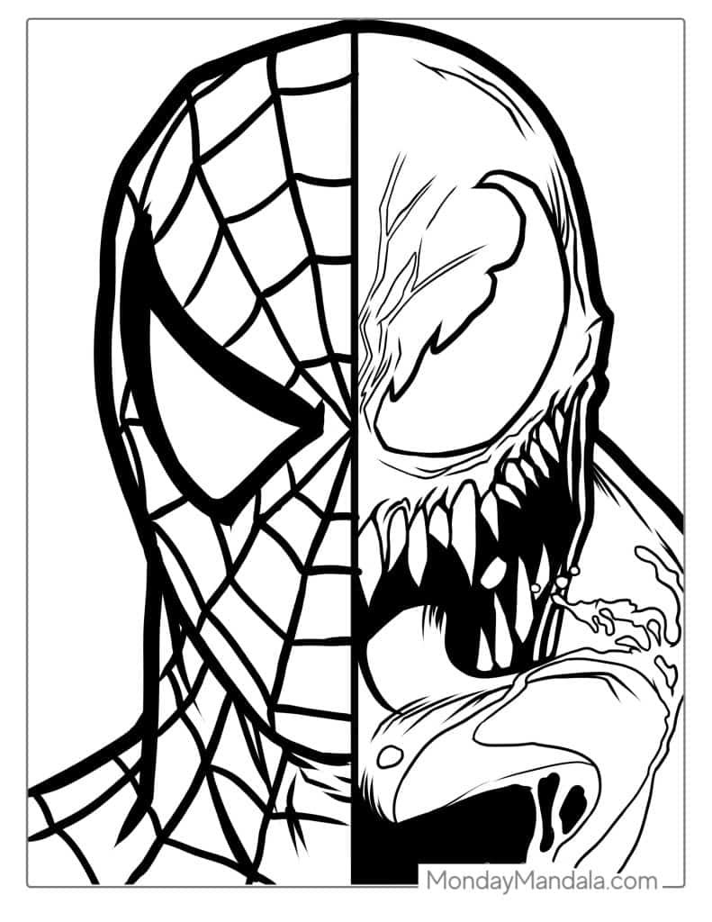 Free Printable Spider Man Coloring Pages Printable Coloring Pages