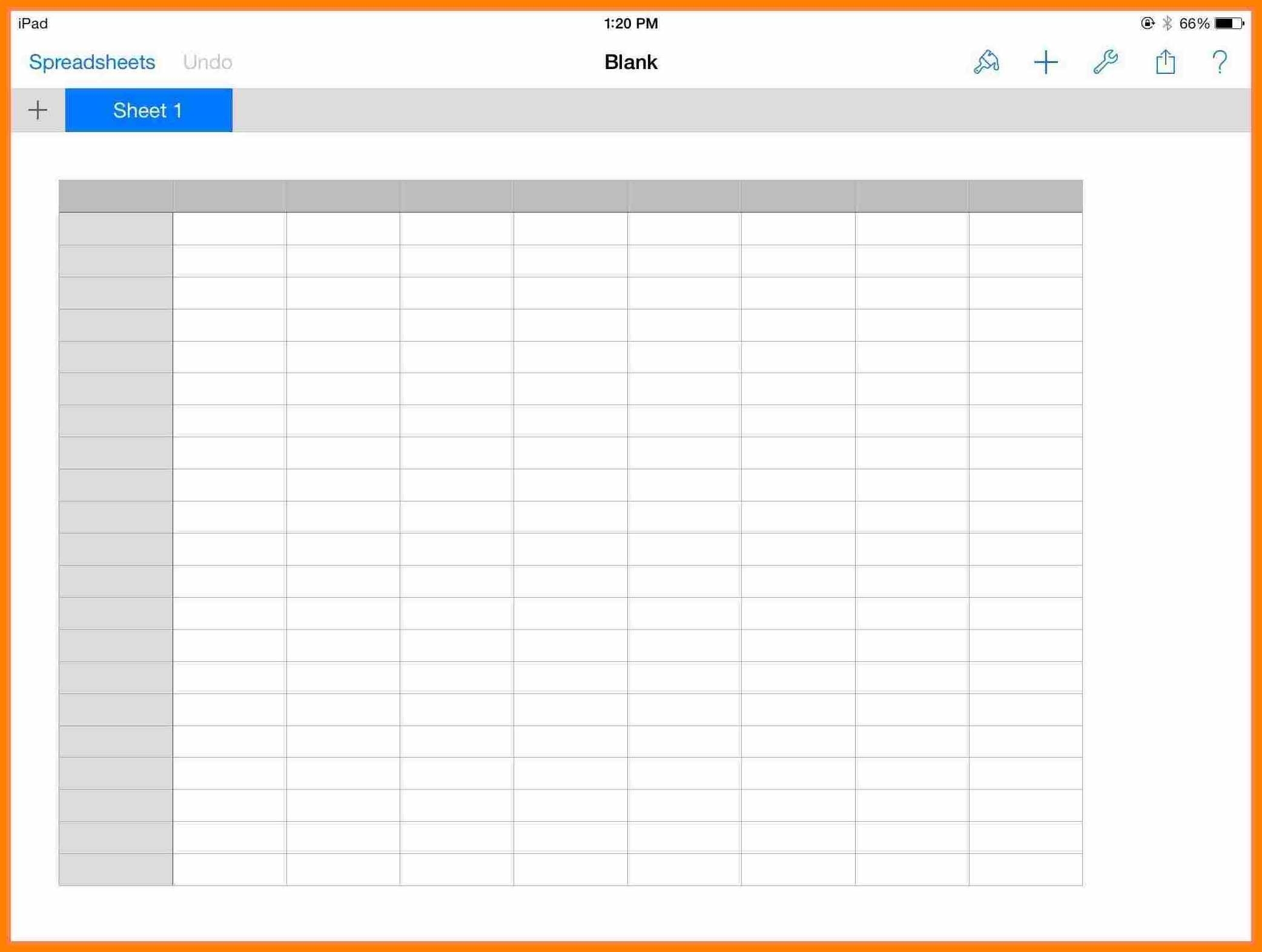 free printable spreadsheet templates