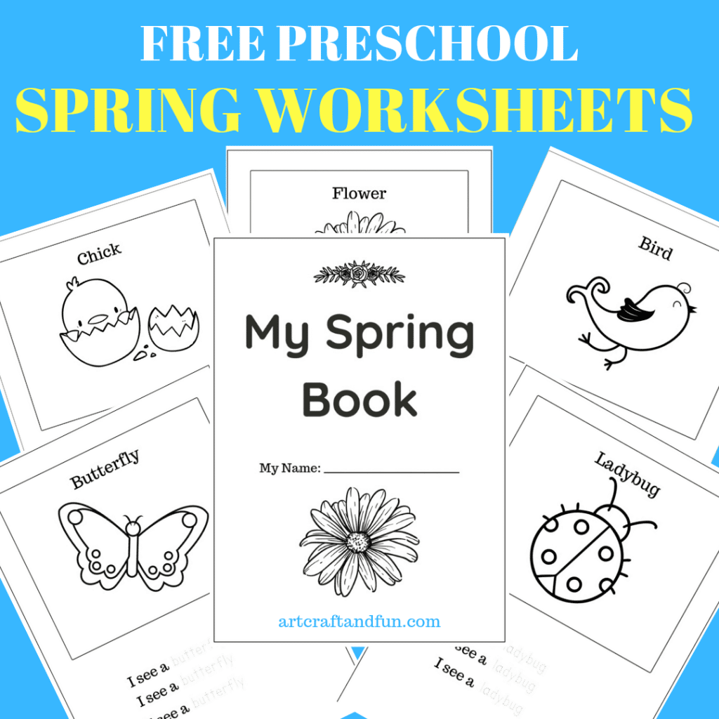 springtime worksheets for preschoolers