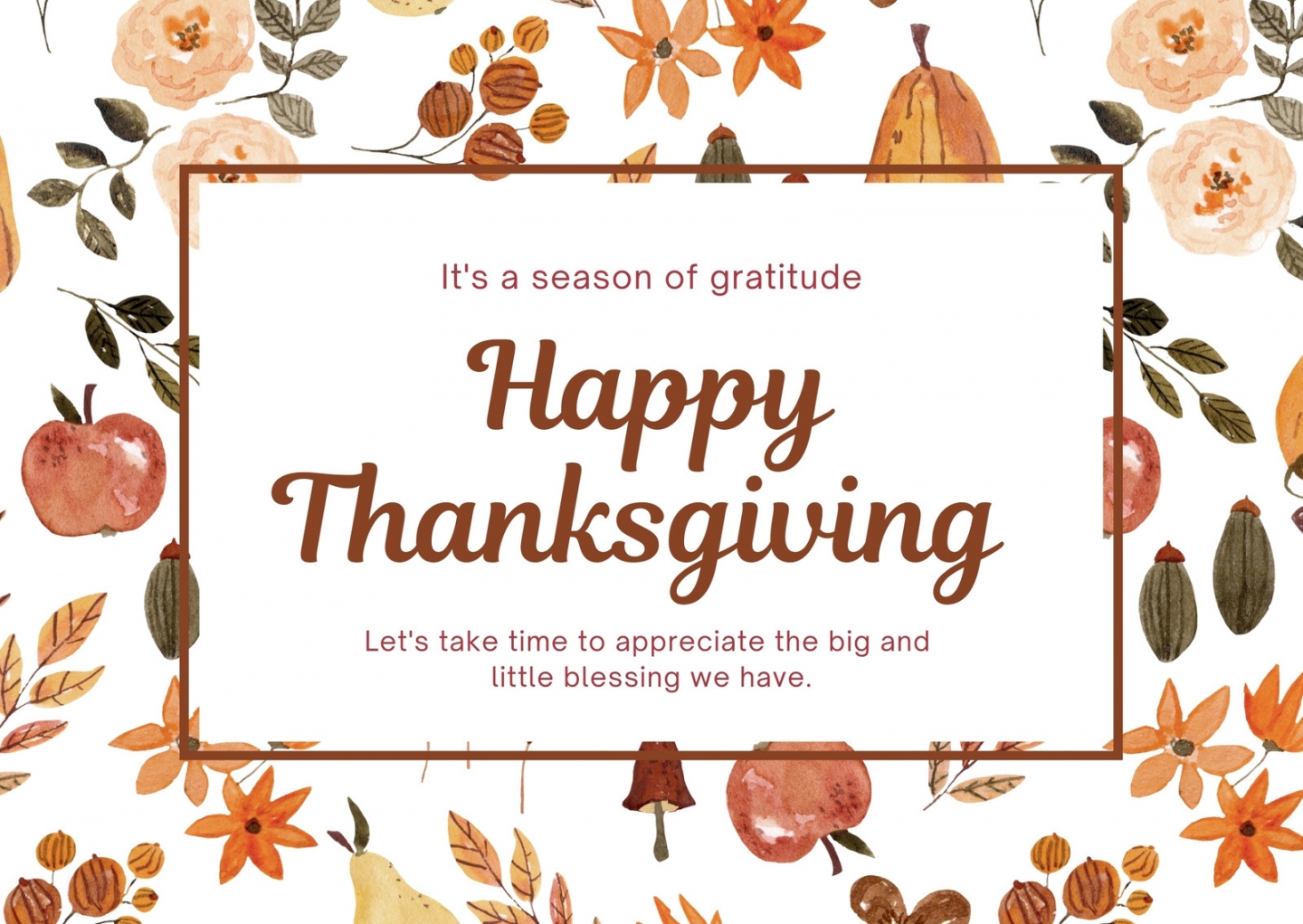Free Printable Thanksgiving Cards FREE Printable HQ