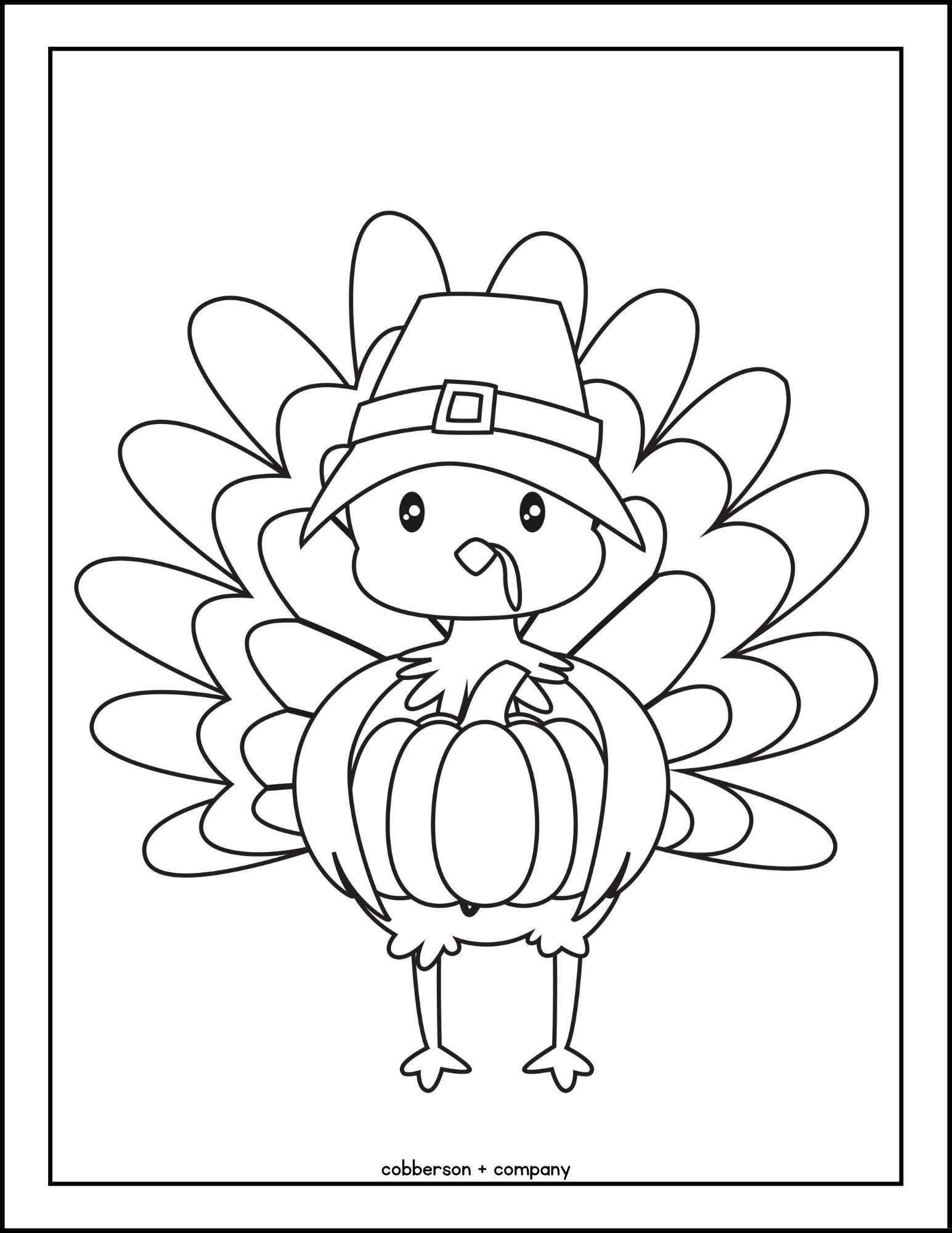 Printable Thanksgiving Coloring Pages Free