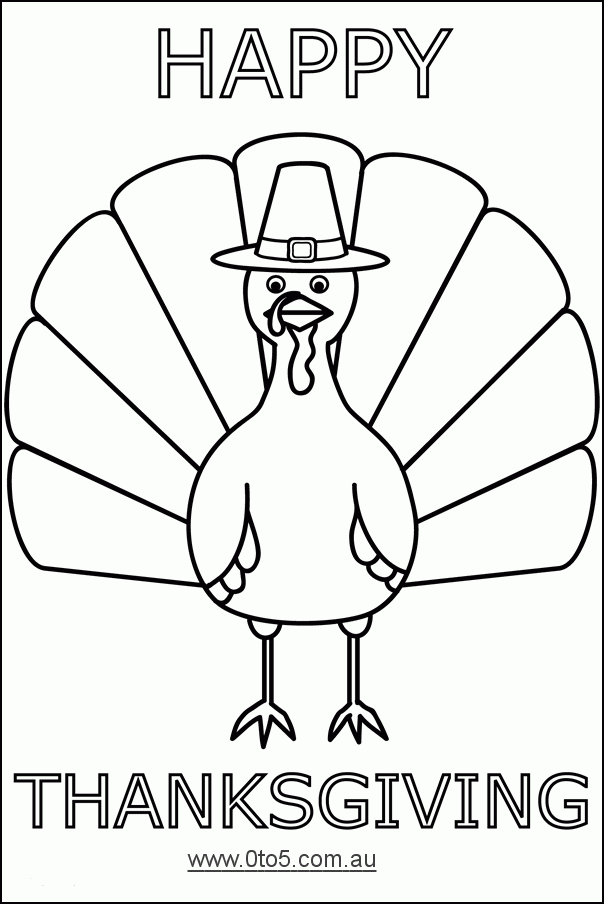 free printable thanksgiving turkey template