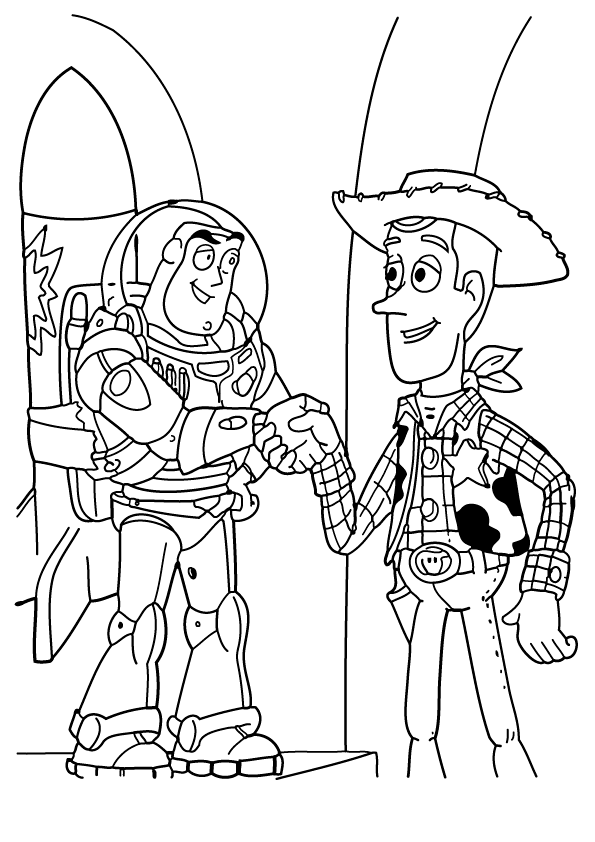 free coloring pages toy story
