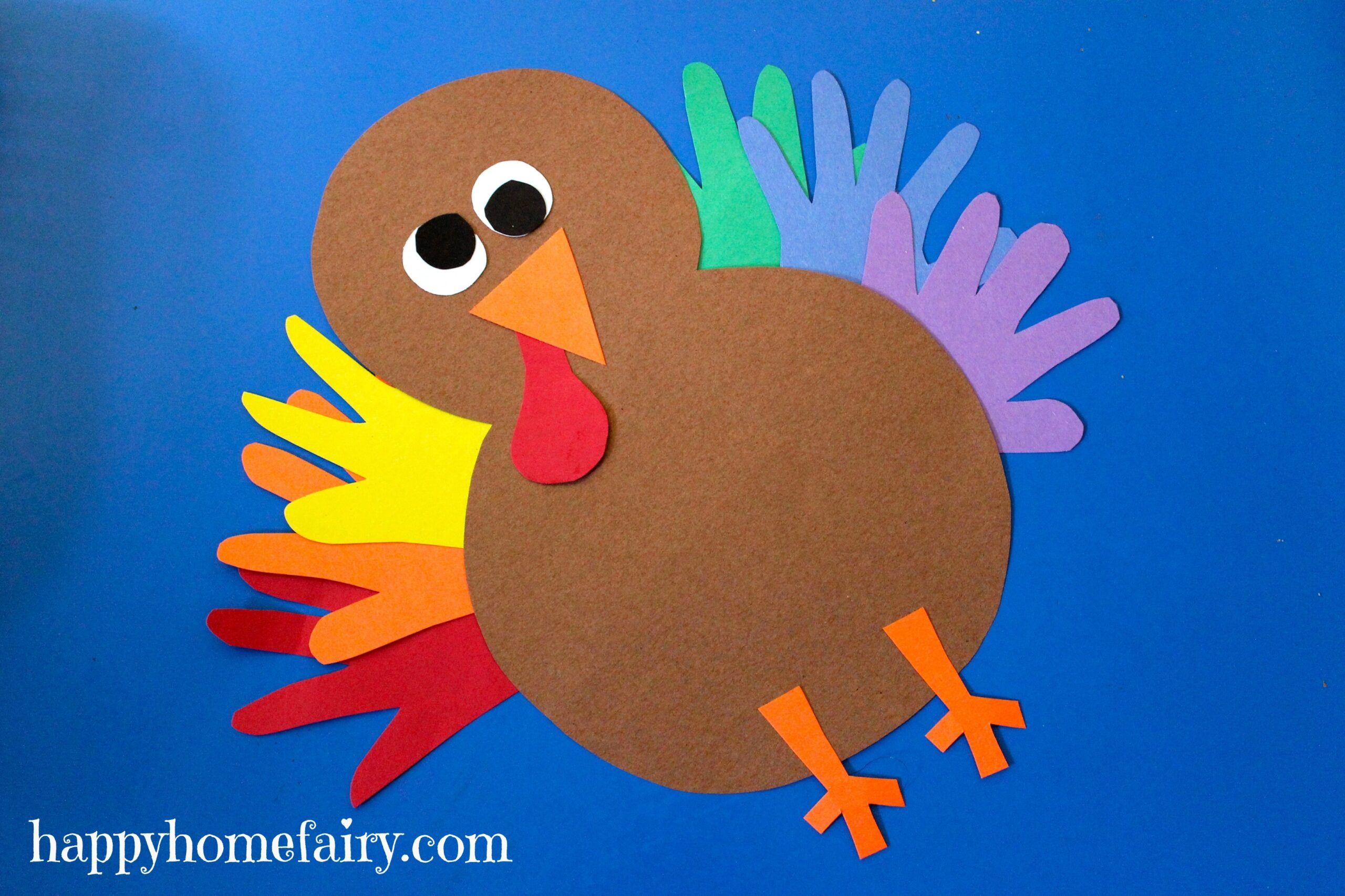 free printable turkey craft