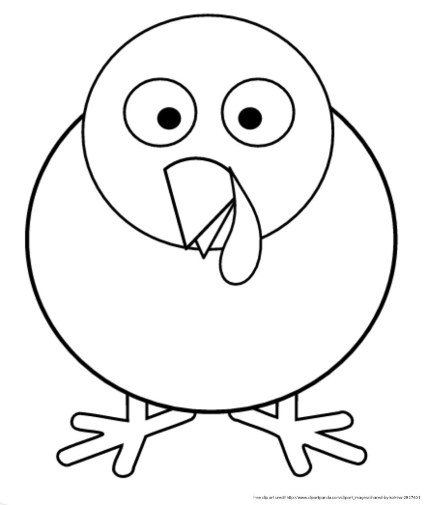 Free Printable Turkey Face Template Printable Online