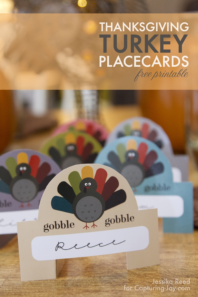 Free Printable Turkey Place Cards Free Templates Printable