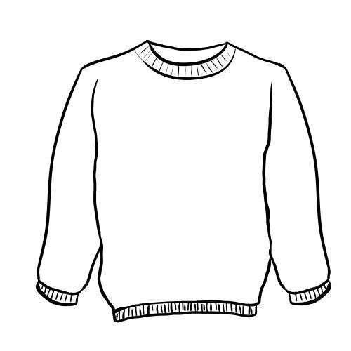 free printable ugly sweater template