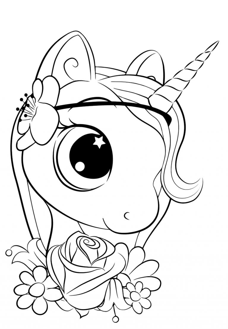 free printable unicorn coloring