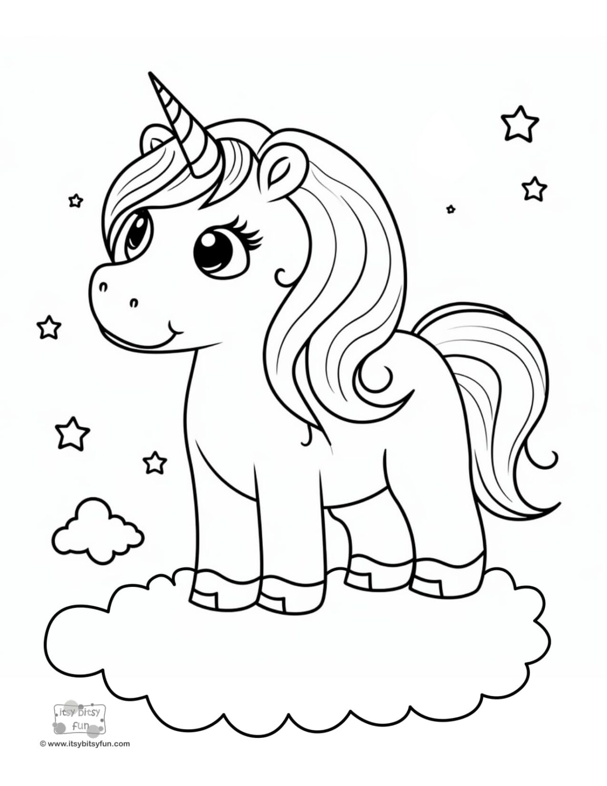 free printable coloring sheets unicorn