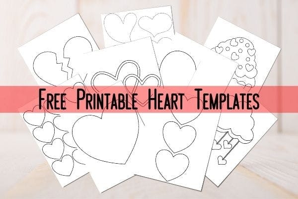Free Printable Valentine Heart Cutouts Download Free Printable 
