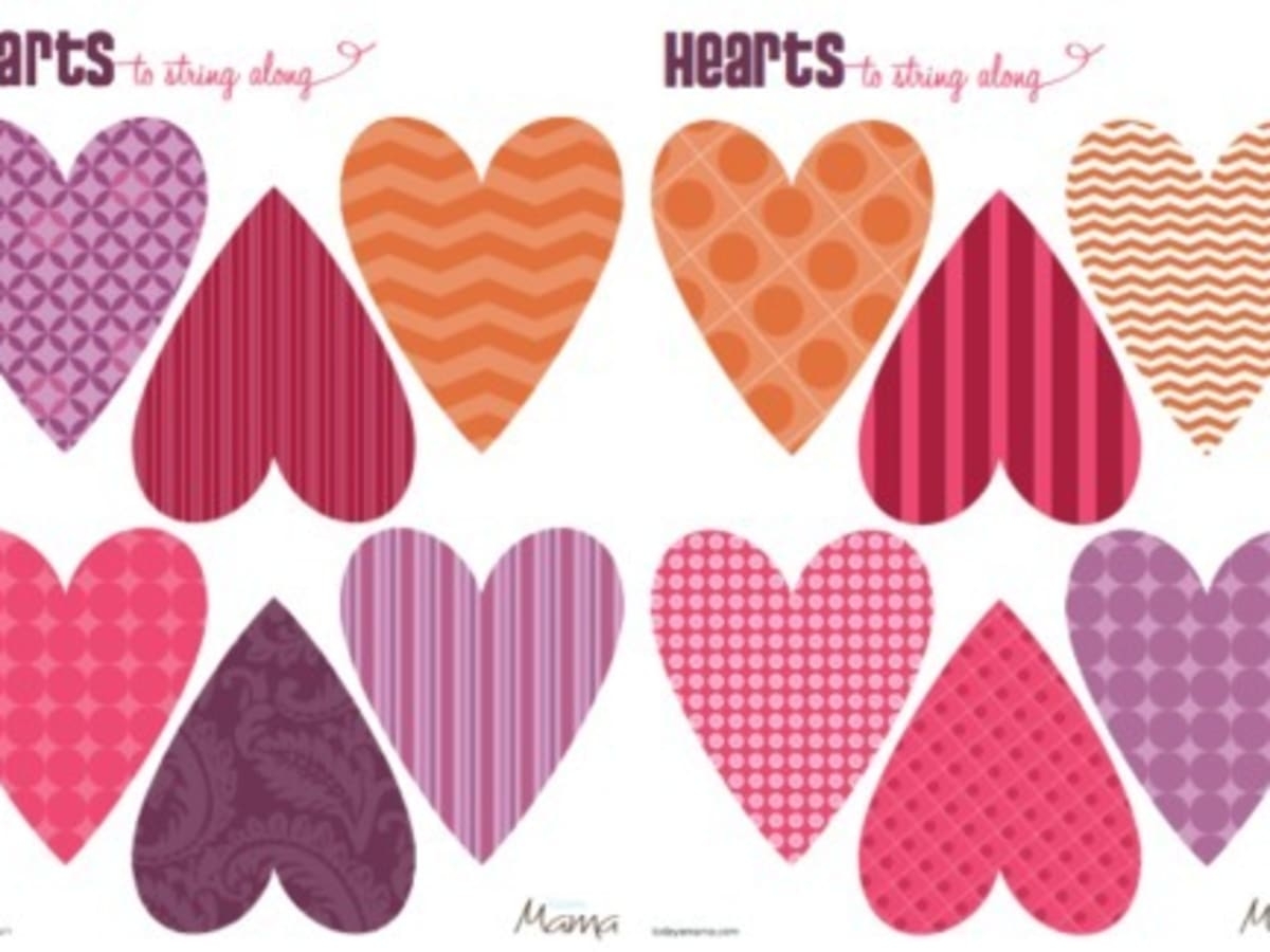 Free Printable Valentine Heart Cutouts Download Free Printable