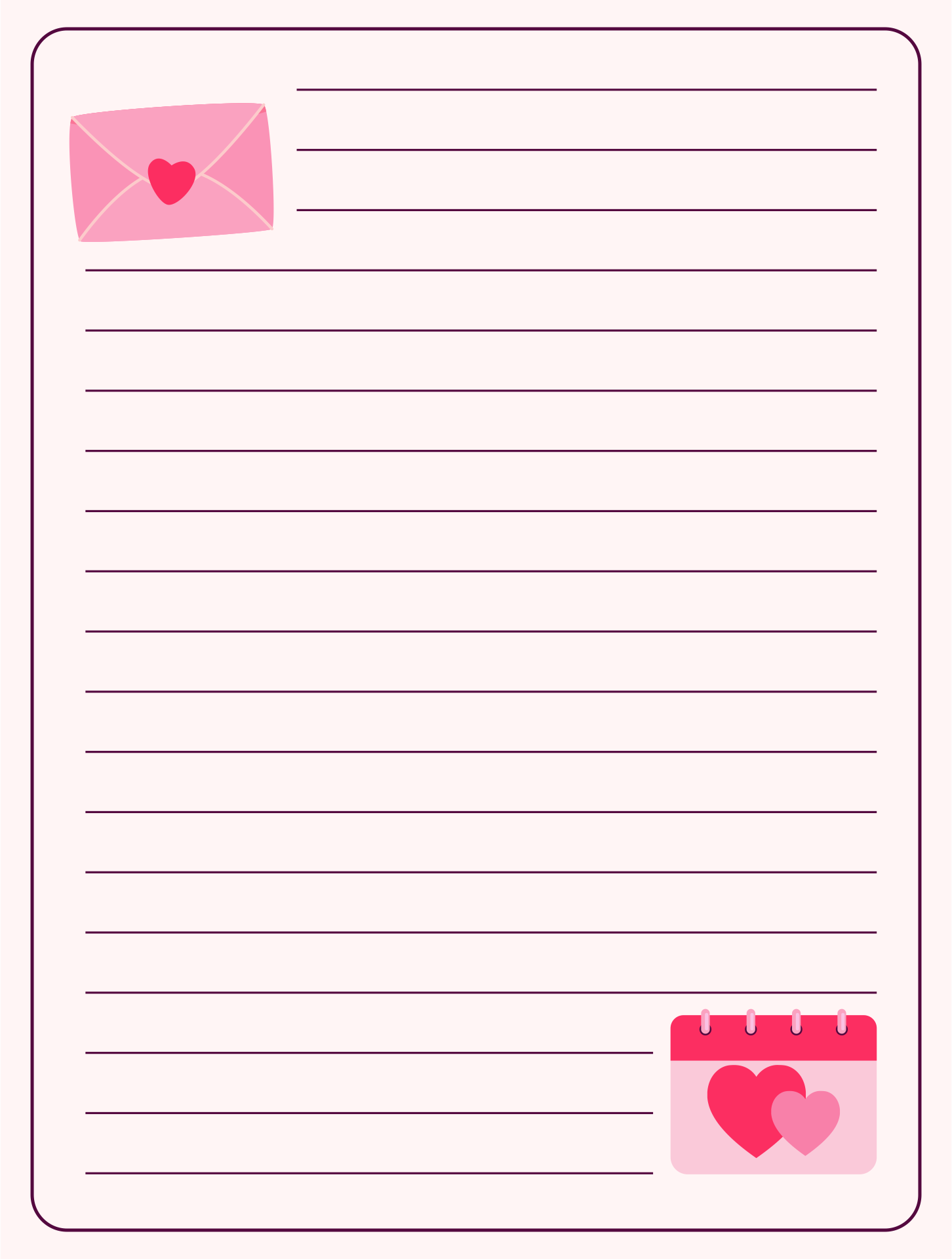 valentine note cards printables