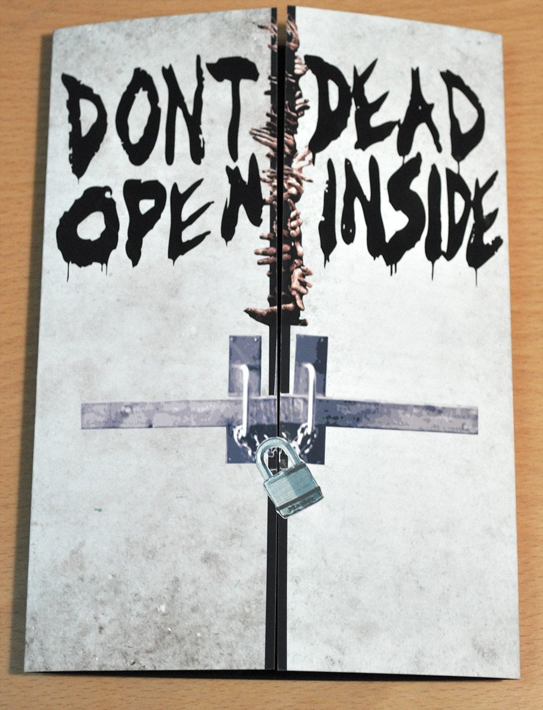 Free Printable Walking Dead Birthday Card Free Templates Printable
