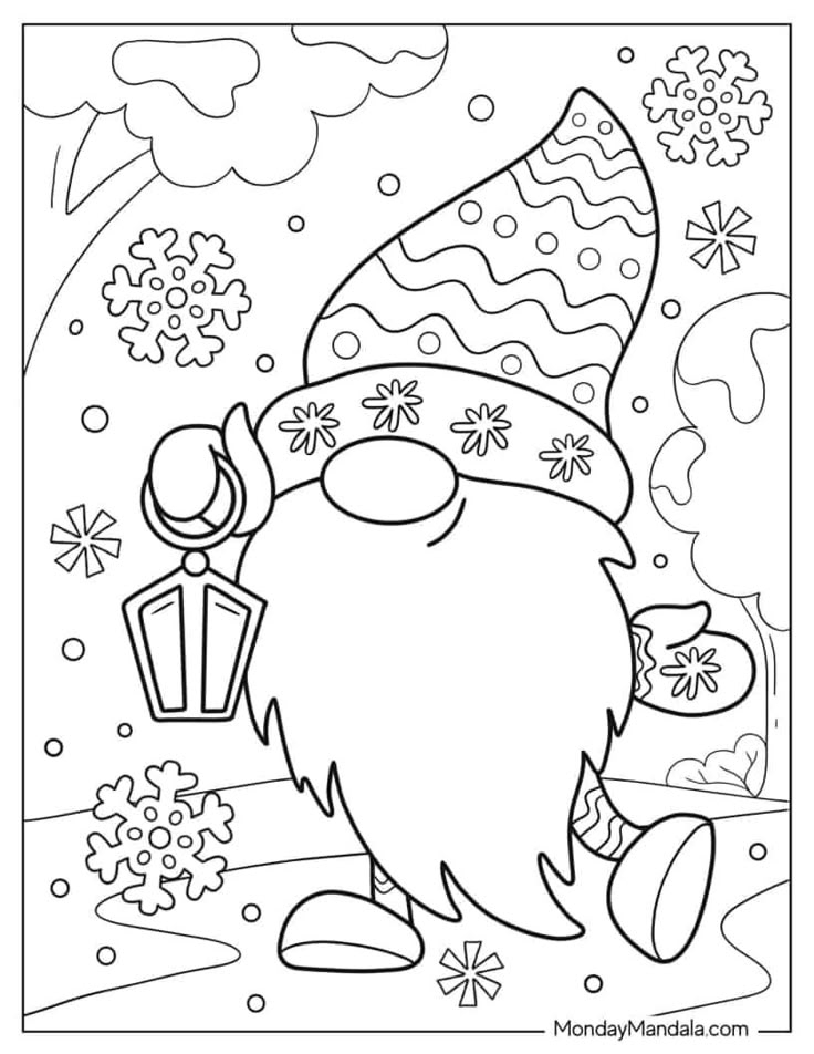 free printable winter crafts for kindergarten