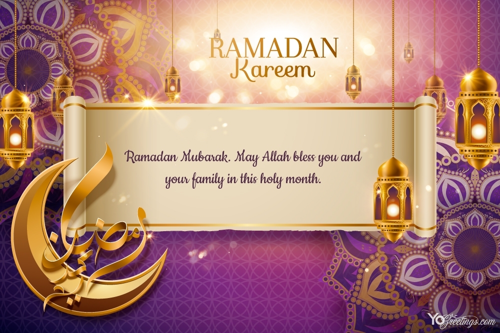 Free Ramadan Mubarak Wishes Cards 2022