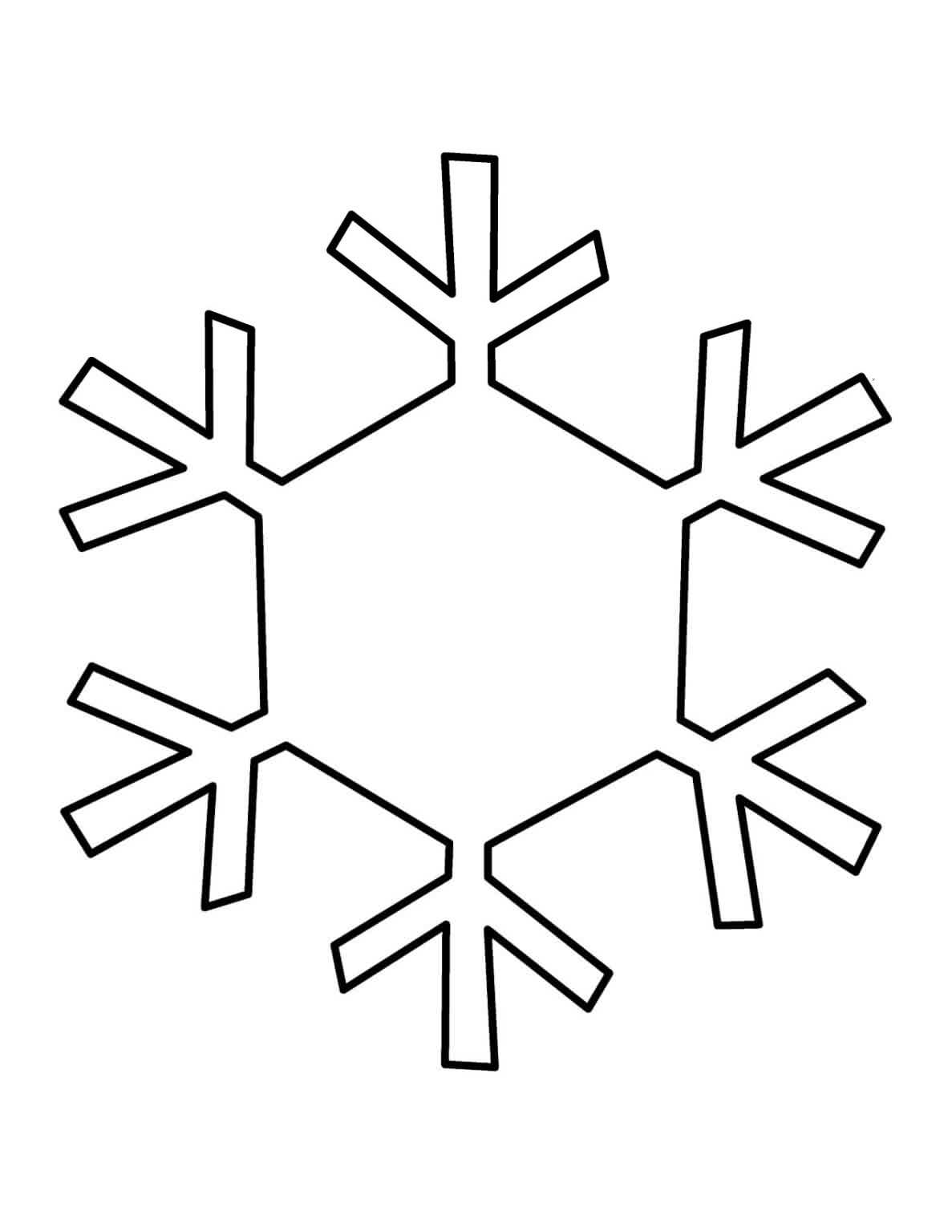 Free Snowflake Line Art Download Free Clip Art Free Clip Inside Blank 
