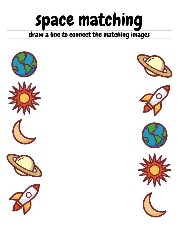 free printable space crafts for preschoolers