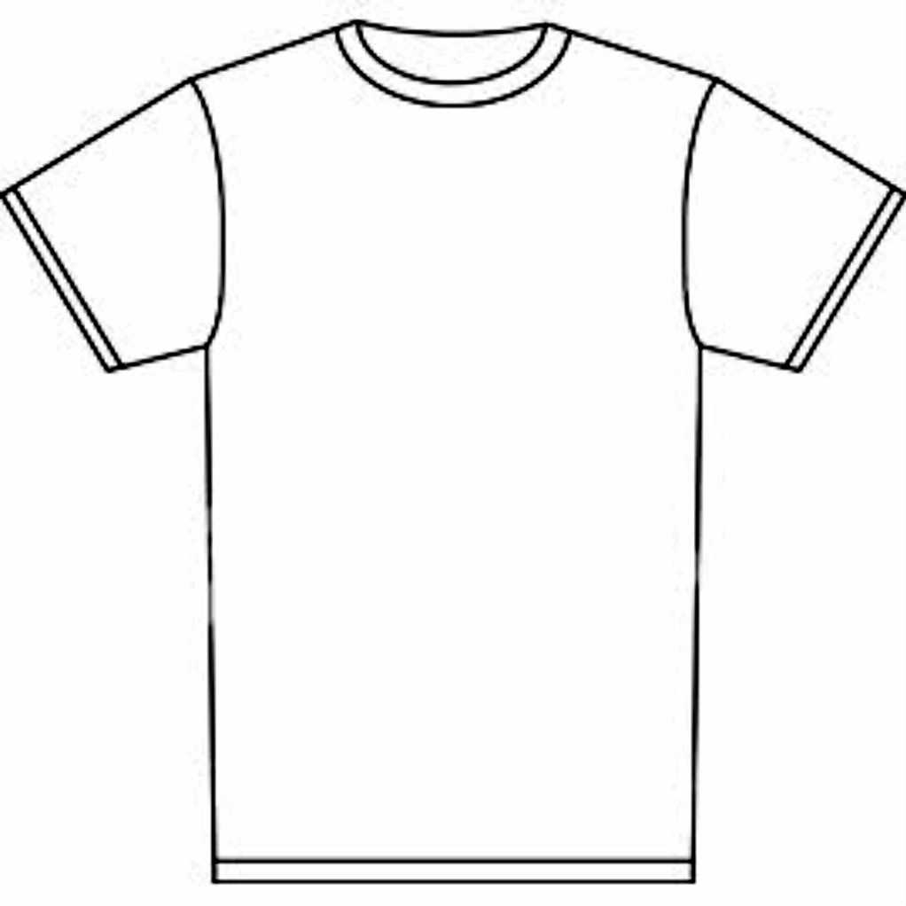 Free T Shirt Template Printable Download Free Clip Art Pertaining To