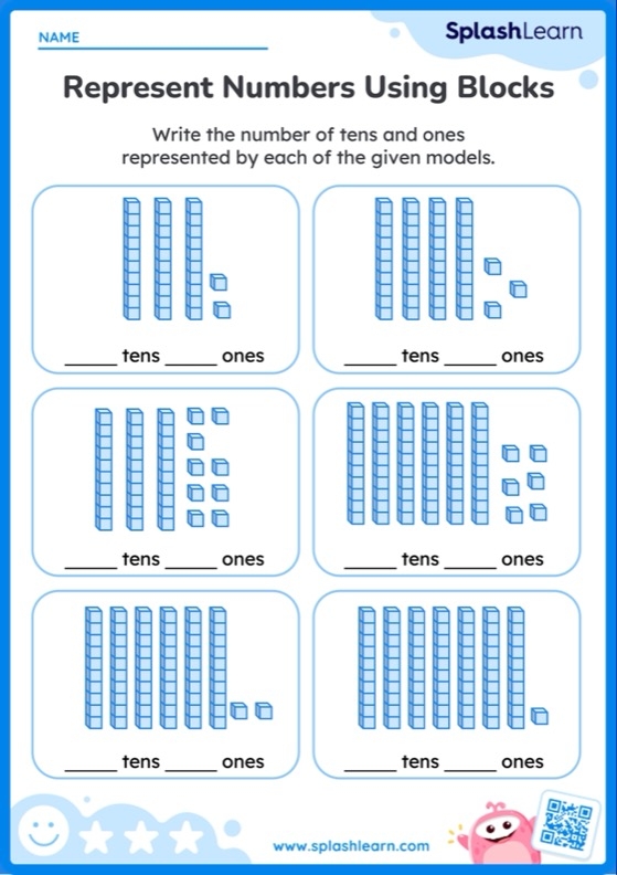 Free Tens And Ones Blocks Worksheet Download Free Tens And Ones Blocks 