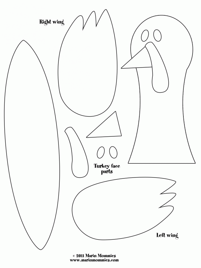 free turkey images to print