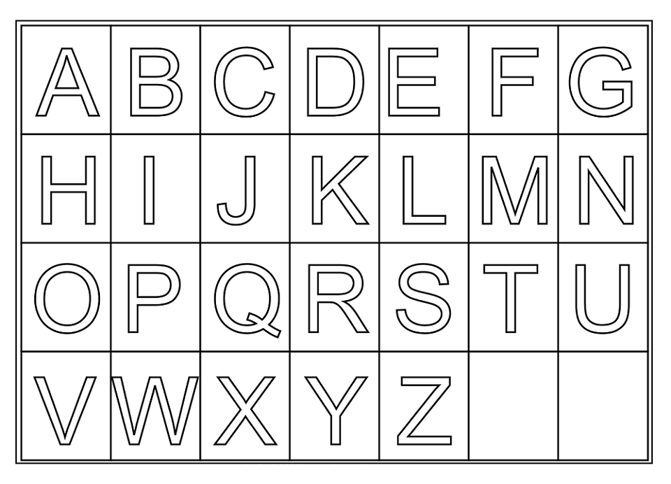 Free Uppercase Alphabet Printables Learning Printable