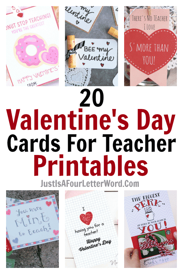 Free Valentine Teacher Printables Teacher Valentine Cards Valentines 