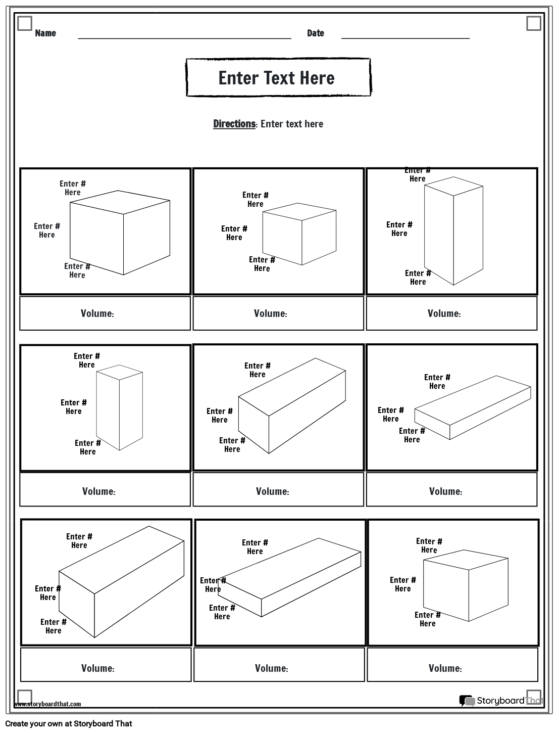 Free Volume Worksheets Surface Area Finding Volume Worksheets Library