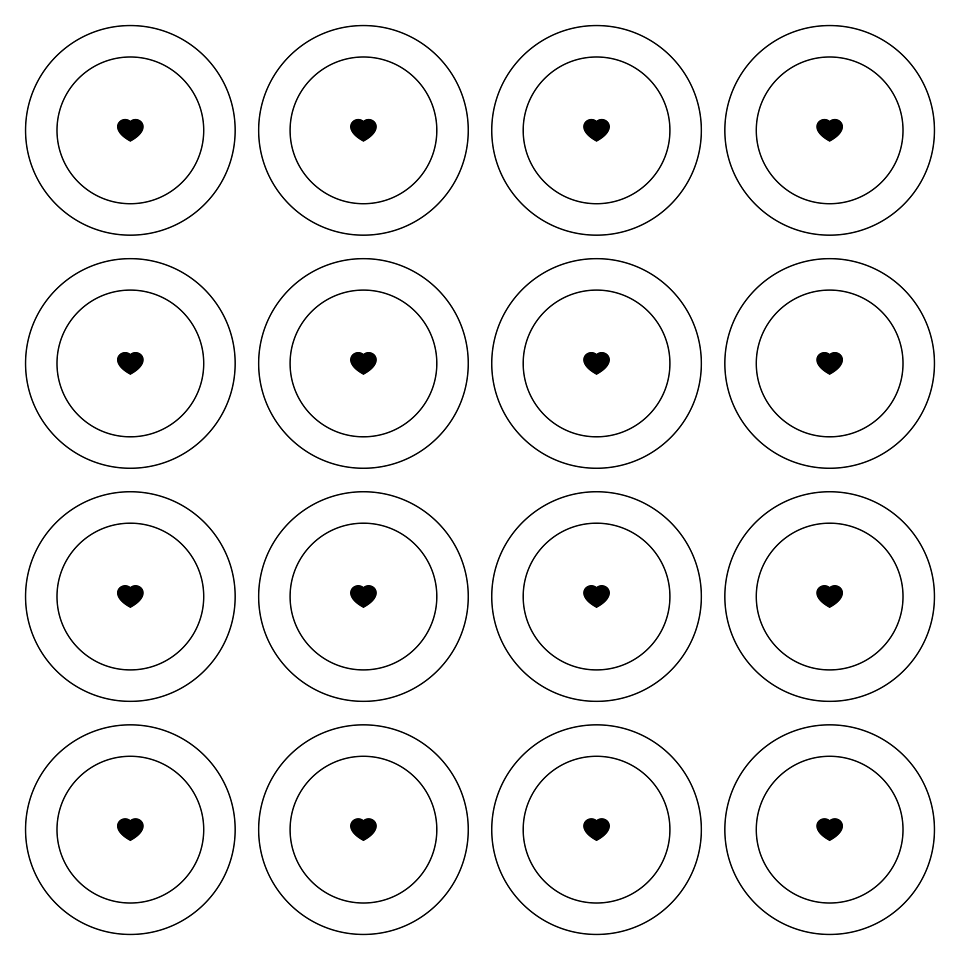 French Macaron Template 10 Free PDF Printables Printablee Macaron 