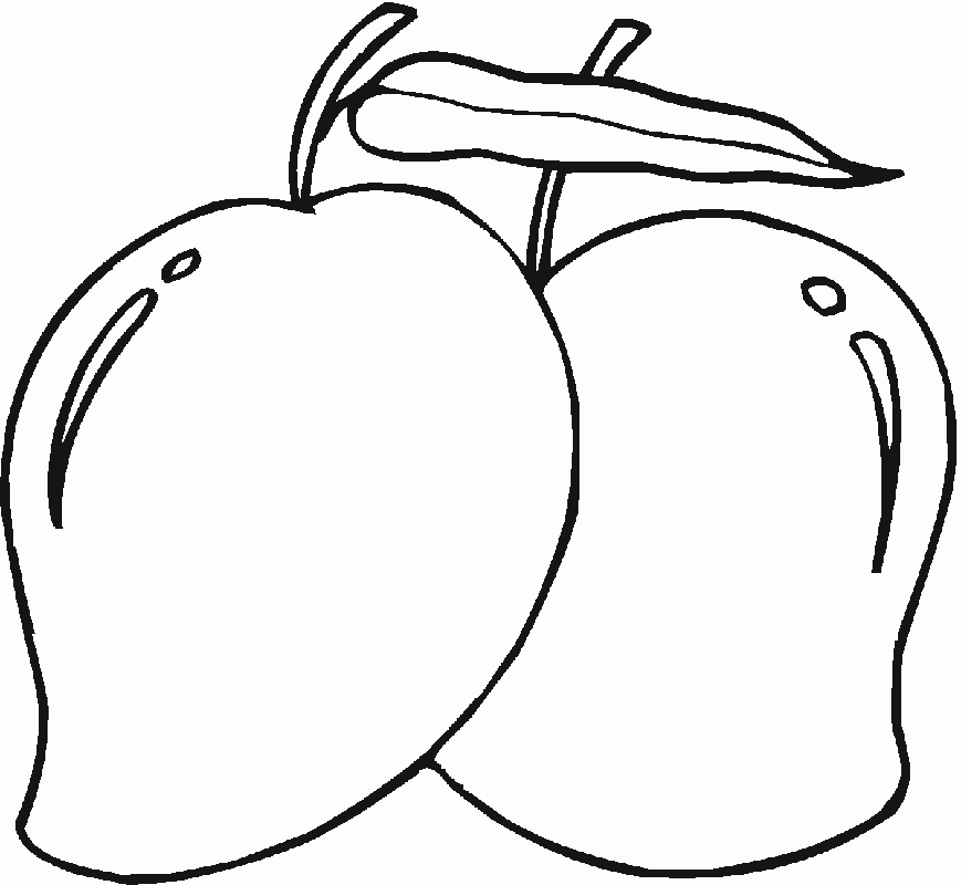 Fruits Coloring Pages For Kids Coloring Home