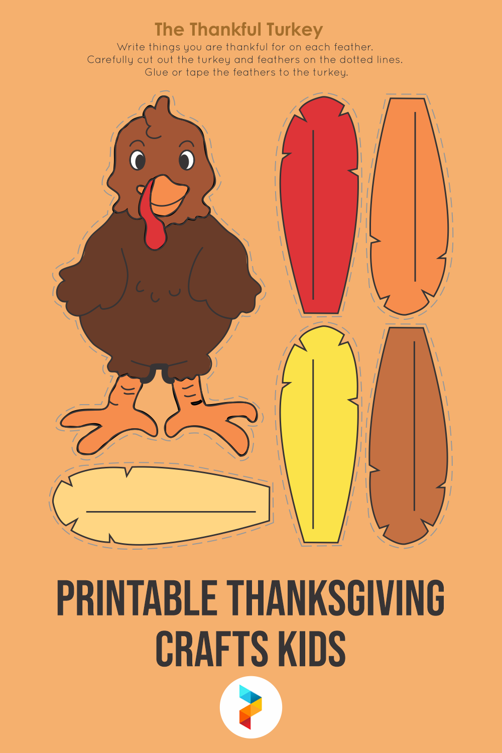 Fun Thanksgiving Crafts For Kids Printable Activities