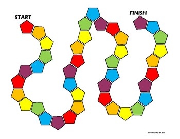 Generic Game Board By Kristin Sandgren Study By The Sand TpT