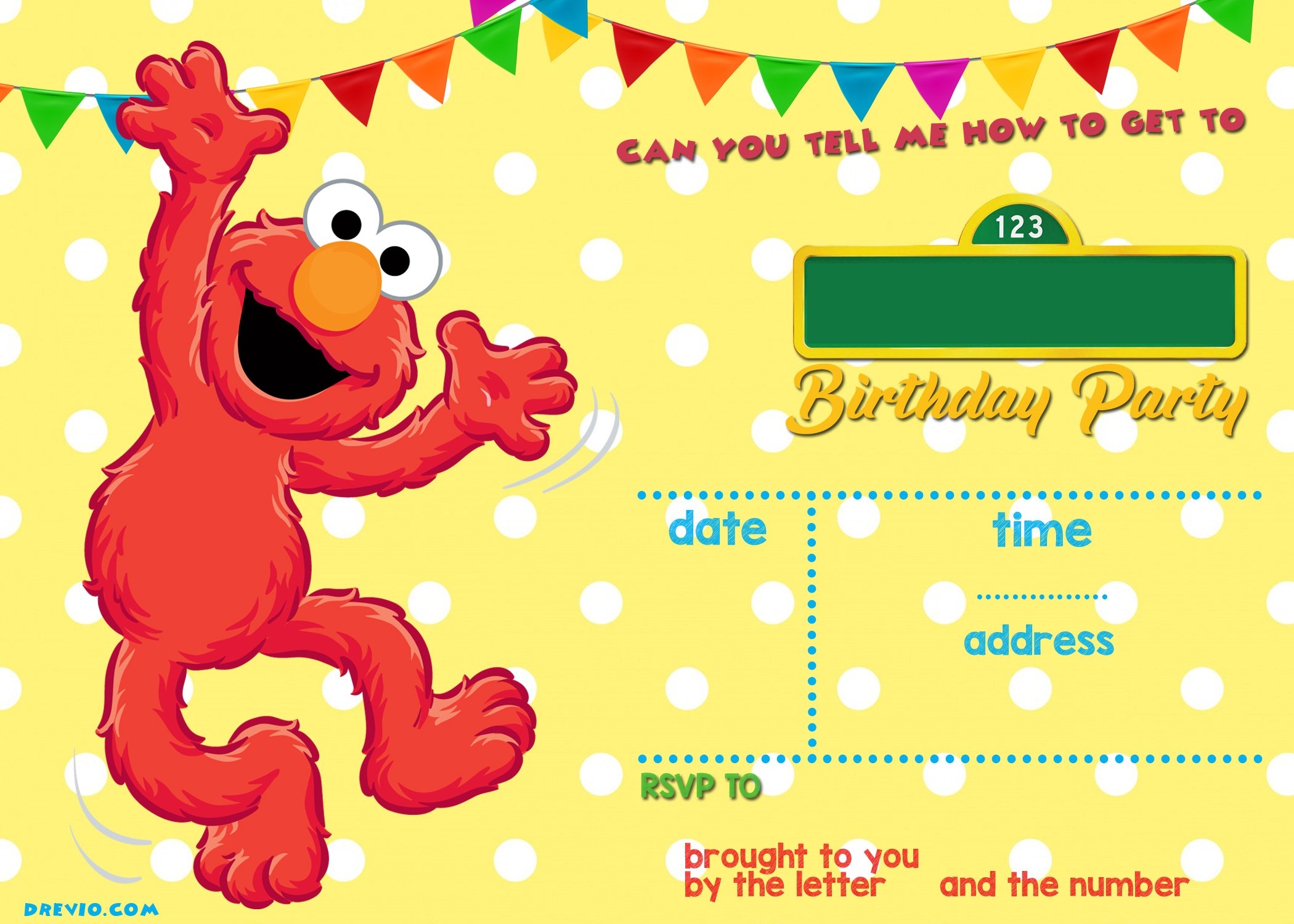 sesame street birthday cards printable