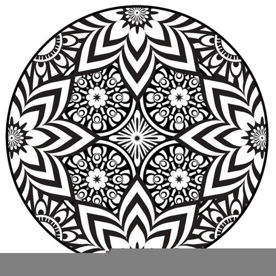 Get This Free Mandala Coloring Pages For Adults To Print 88595