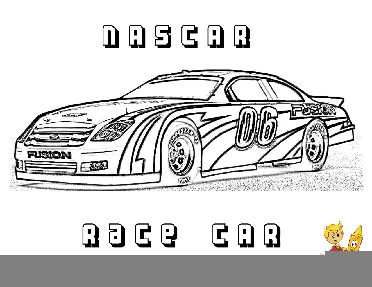 Get This Nascar Racing Car Coloring Pages For Boys 36729