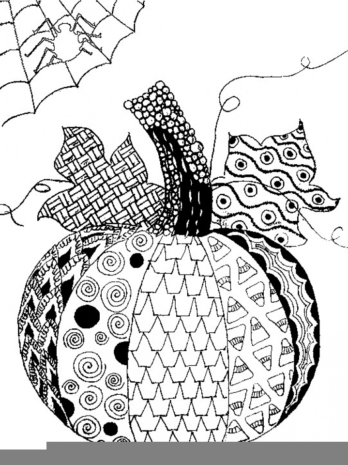 Get This Printable Autumn Coloring Pages For Adults 7129bh