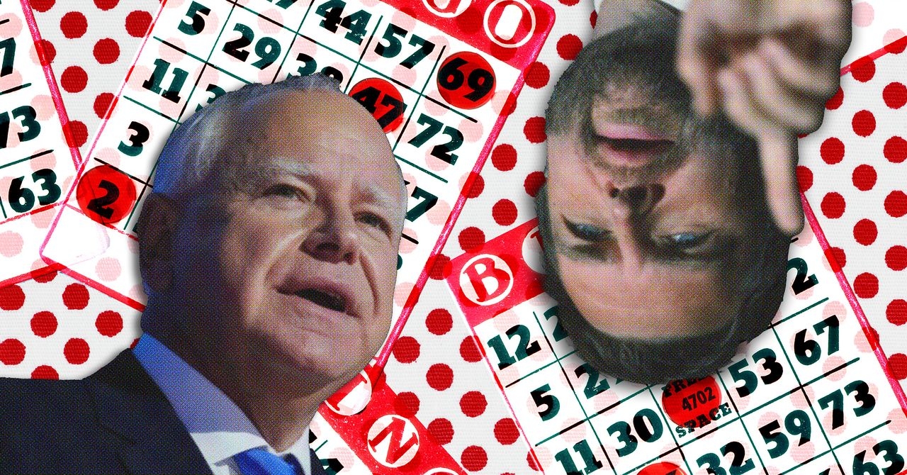 Get Your VP Debate Bingo Card Right Here WIRED