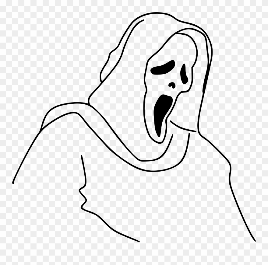 Ghostface Coloring Pages Coloring Home