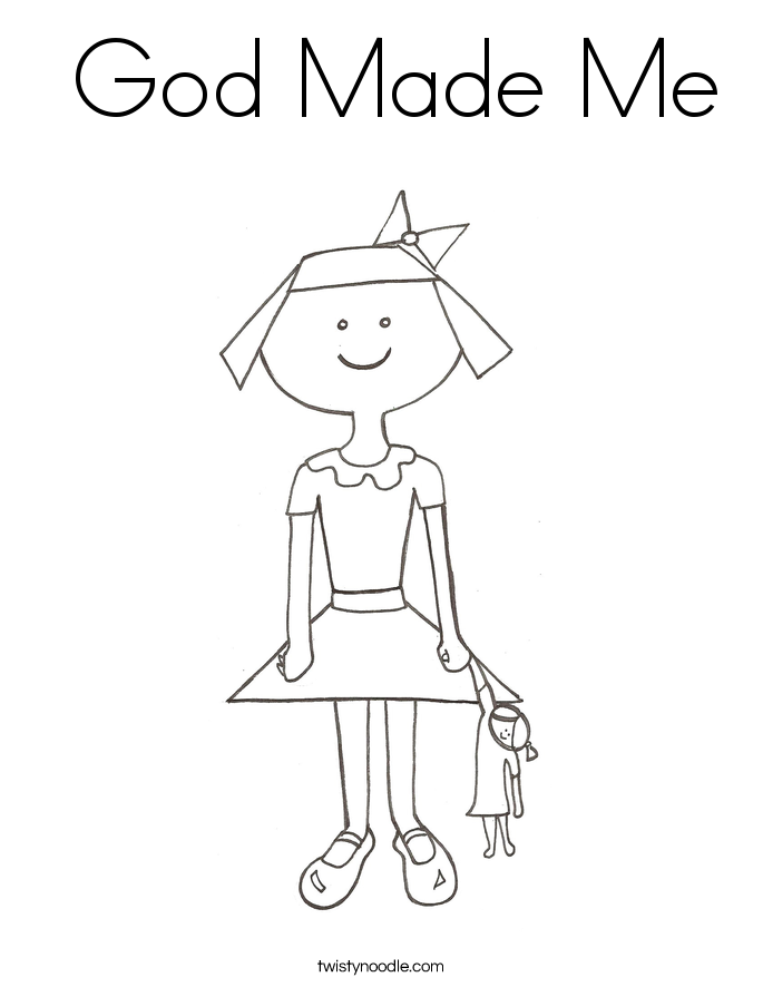 God Coloring Pages Coloring Home