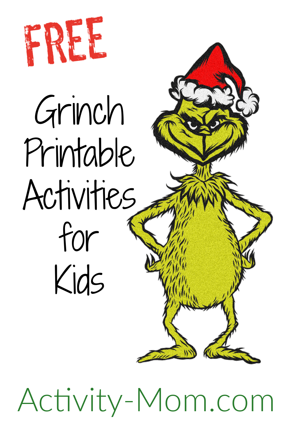 Grinch Craft Printable Printable New Year Banners