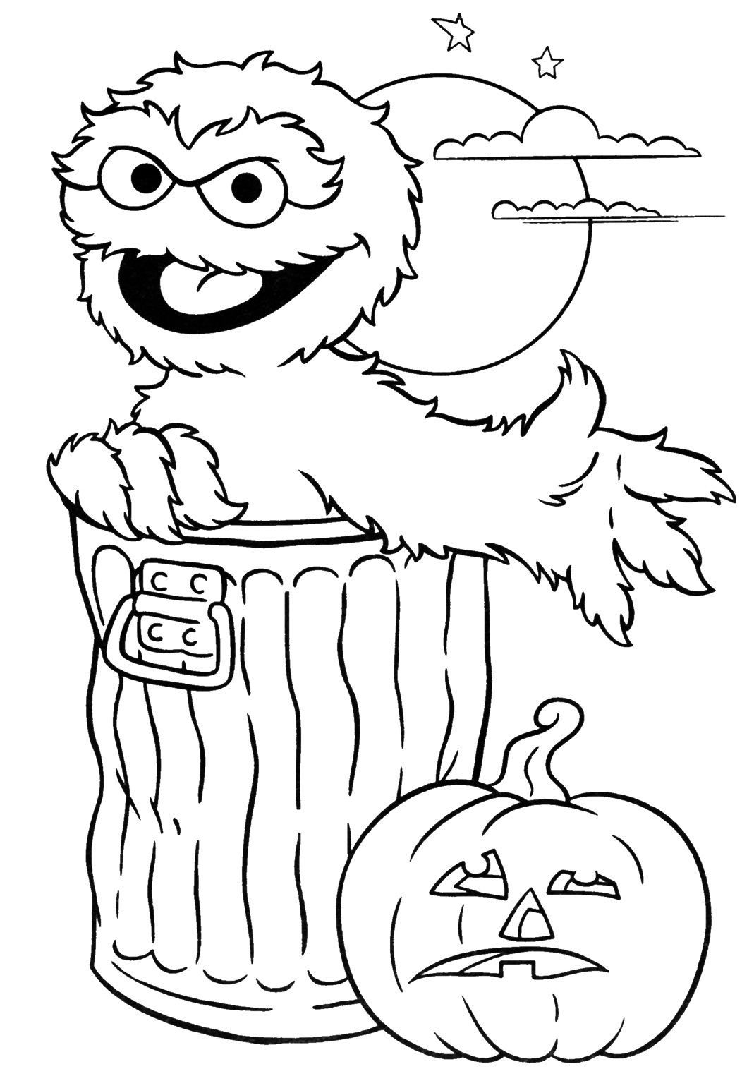 Free Color Pages For Halloween