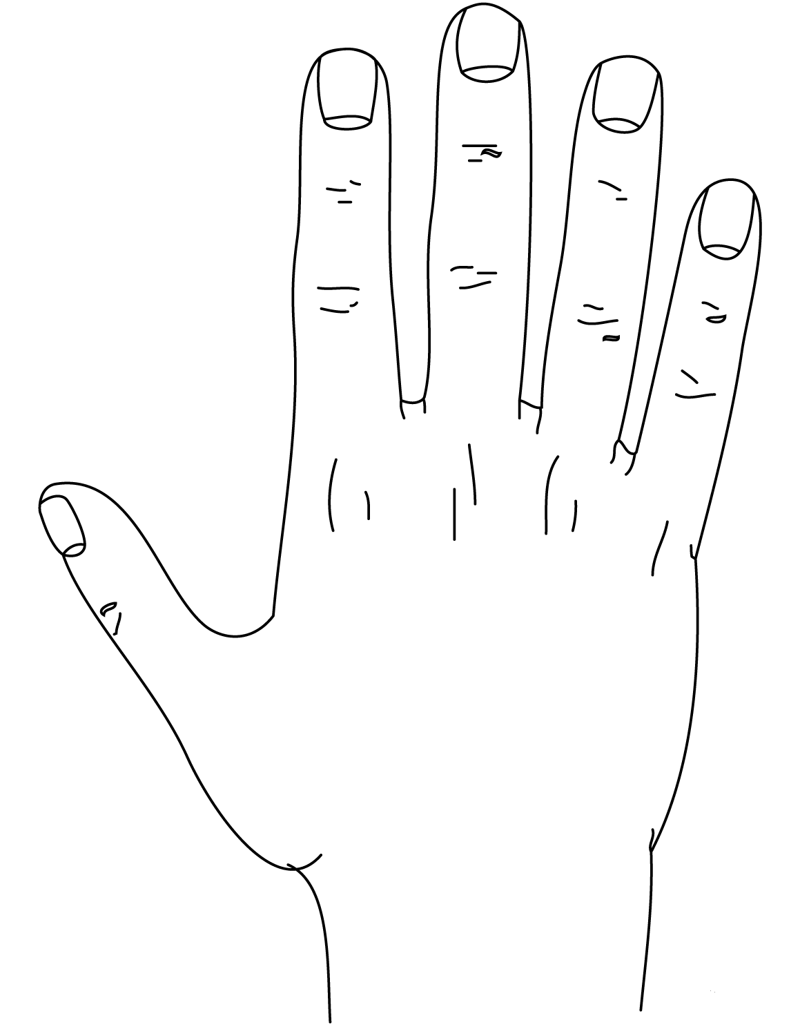 Hand Coloring Page ColouringPages