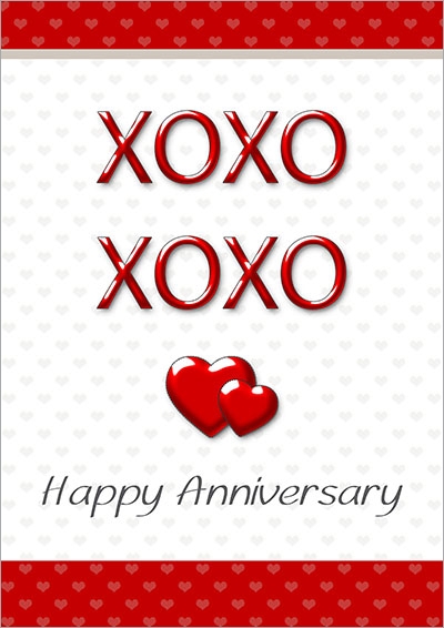 Happy Anniversary Printable Card Free Free Templates Printable