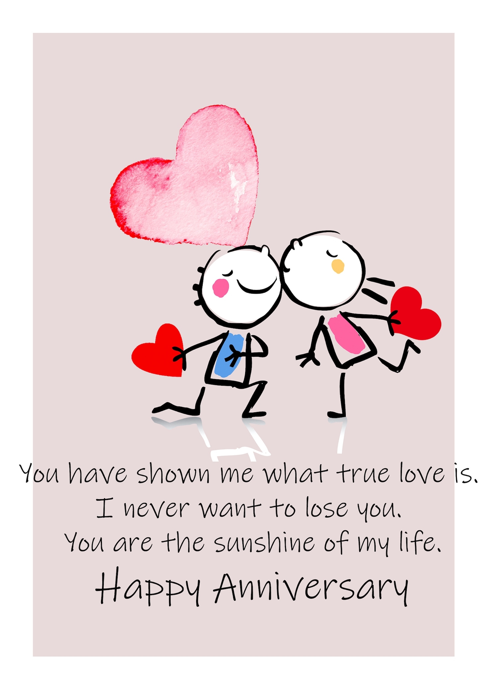 Happy Anniversary Printable Card