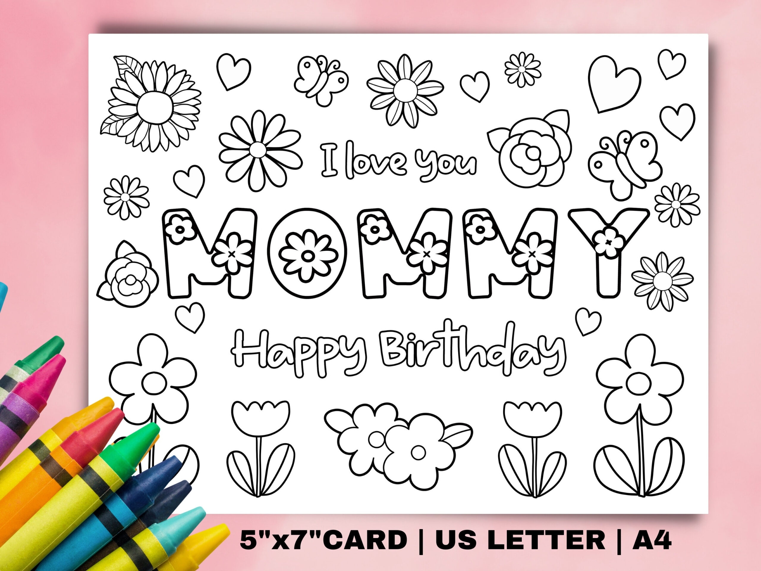 valentines card for mom printable