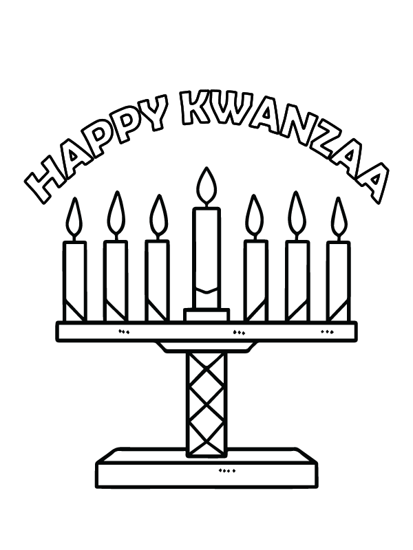 Kwanzaa Coloring Pages