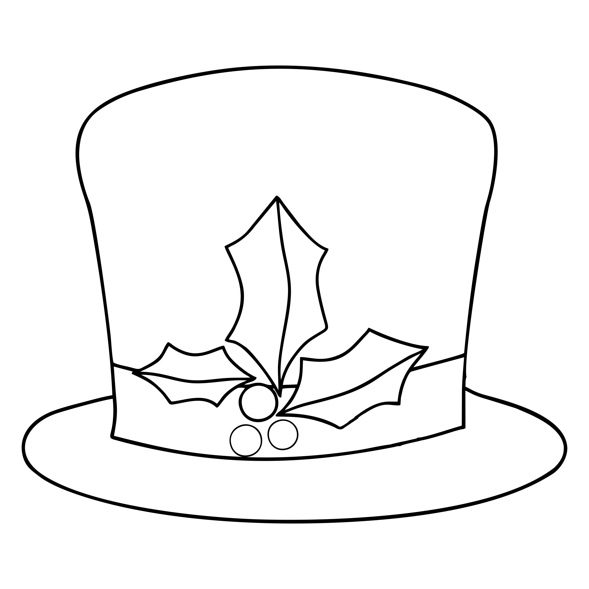 Hat Template Printable